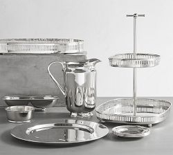 Open Box: Harrison Stainless Steel Charger Plates