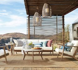 Raylan Concrete Outdoor Coffee Table