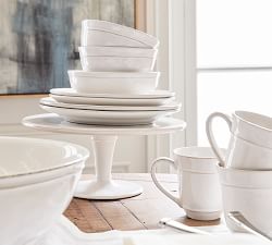 Cambria Handcrafted Stoneware Cake Stand
