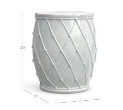Net Ceramic 15&quot; Side Table