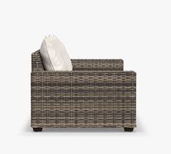 Torrey Wicker Square Arm Outdoor Sofa (86&quot;)