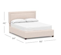 Elliot Square Upholstered Bed