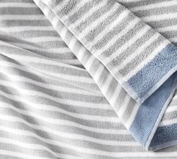 Mini Striped Organic Beach Towel