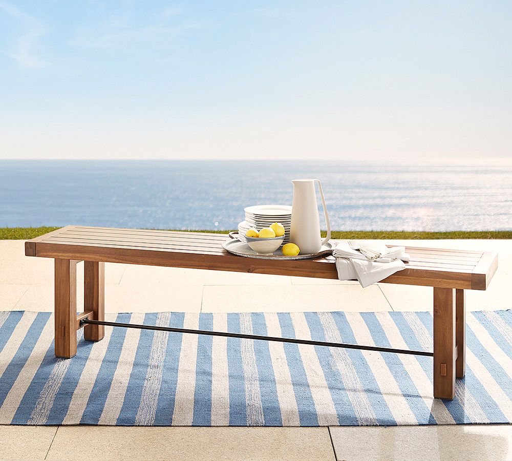 Abbott Acacia Outdoor Dining Bench (72&quot;)