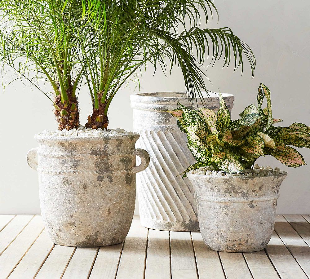 Eclectic Villa Outdoor Planters