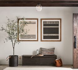 Flynn Recycled Glass Flush Mount (12&quot;)