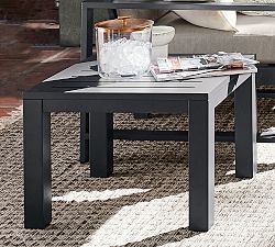 Indio Metal Square Outdoor Side Table (22&quot;)
