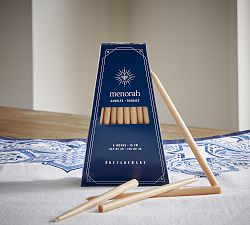 Menorah Wax Taper Candles - Set of 45
