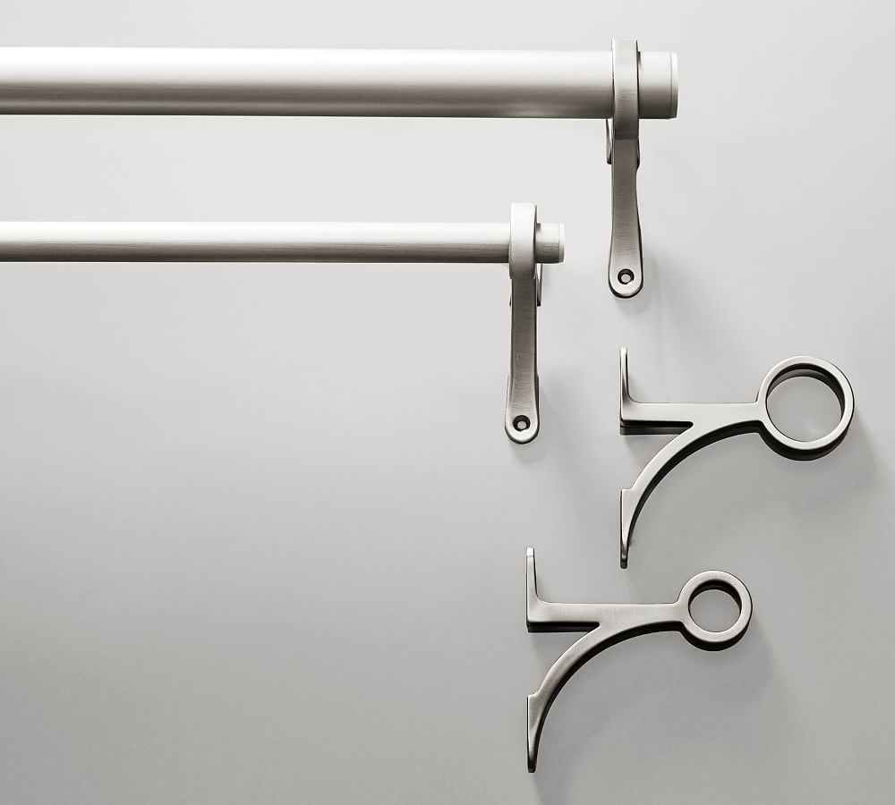 Standard Curtain Rod &amp; Wall Bracket