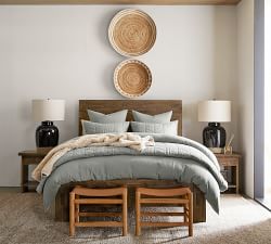 Willow Linen Cotton Twill Duvet Cover
