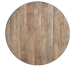 Bartlett Round Reclaimed Wood End Table (20&quot;)