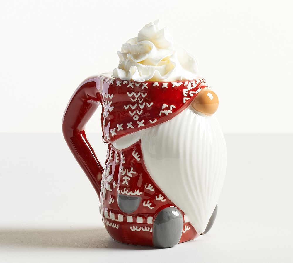 Sweater Gnome Ceramic Mugs