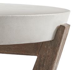 Raylan Concrete Outdoor Coffee Table