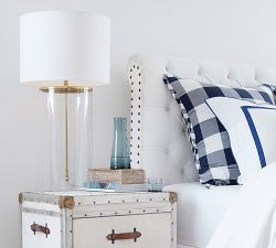 Aria Glass Table Lamp (23&quot;)
