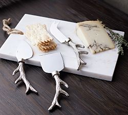 Stag Cheese Knives - Set of 3