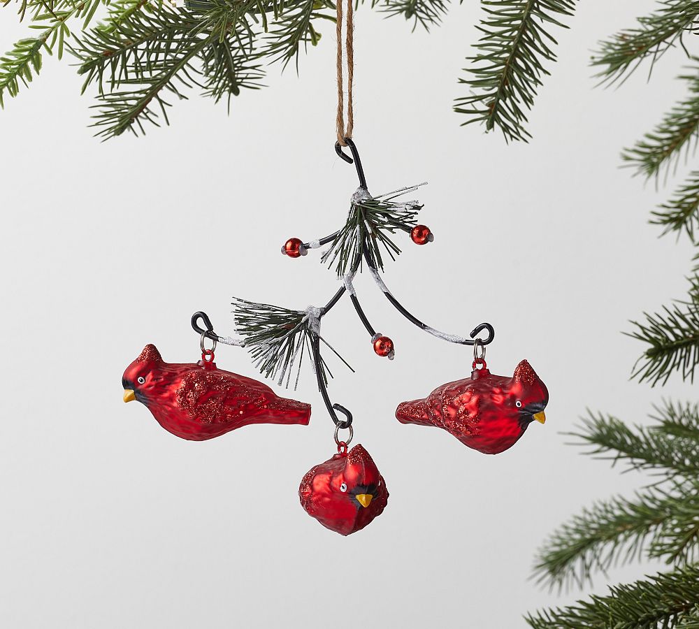 Cardinal Mobile Ornament