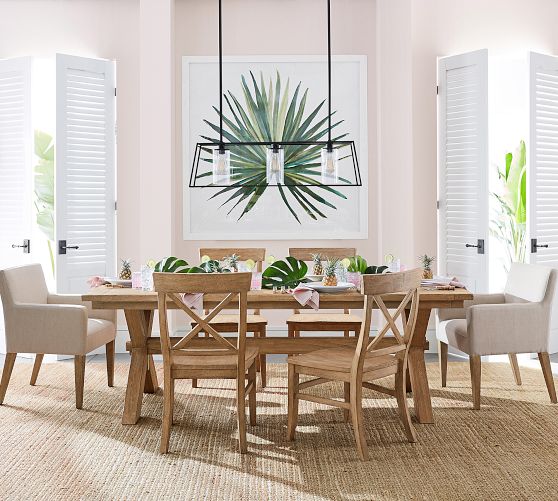 Classic Upholstered Dining Armchair