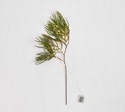 Lit Faux Draping Branch