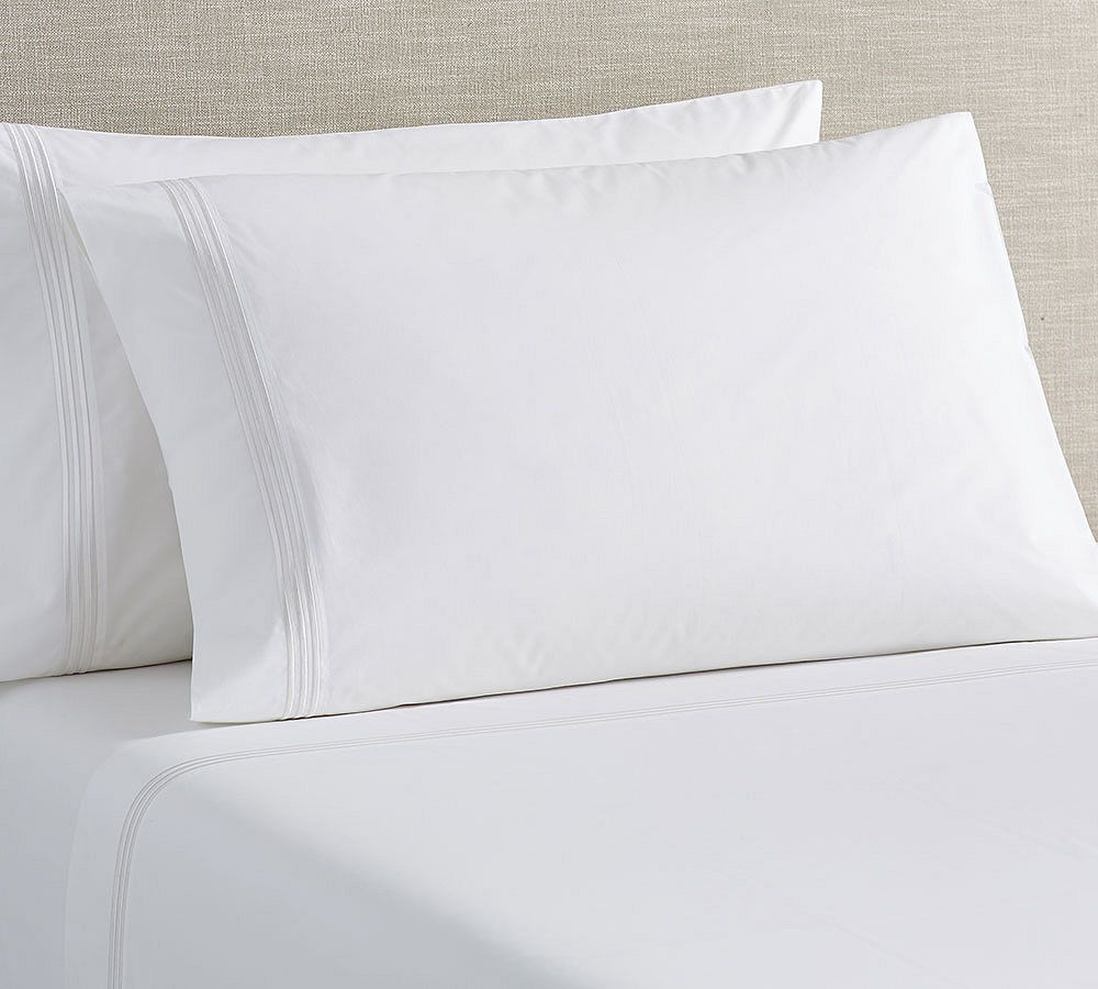 Grand Organic Percale Pillowcases - Set of 2