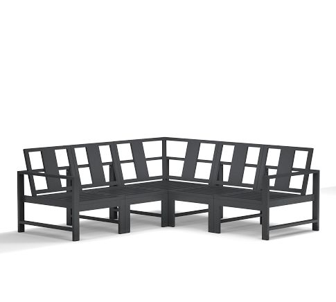 Indio Metal 5-Piece Sectional Set Frame