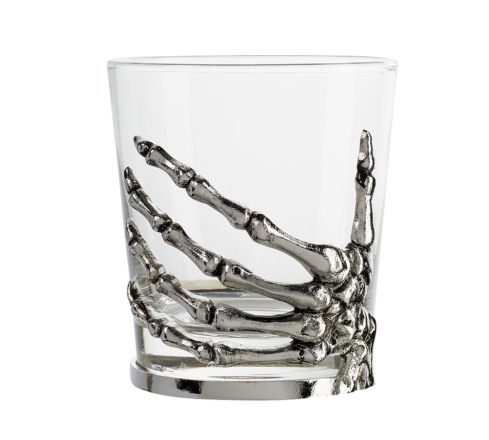 Skeleton Double Old Fashioned Glass