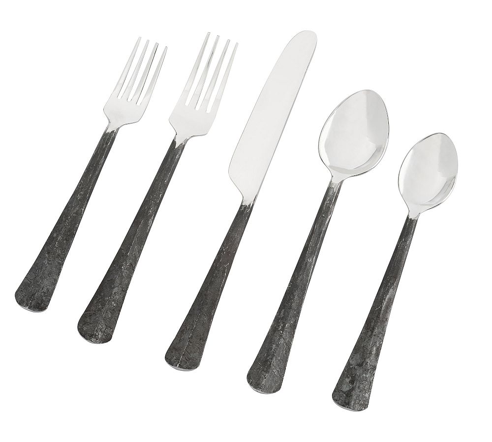 Ridge Flatware Set - 4 Place Settings