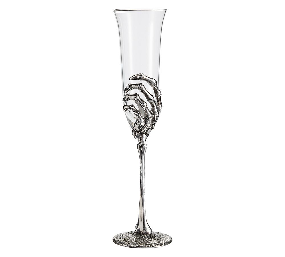 Skeleton Champagne Glass