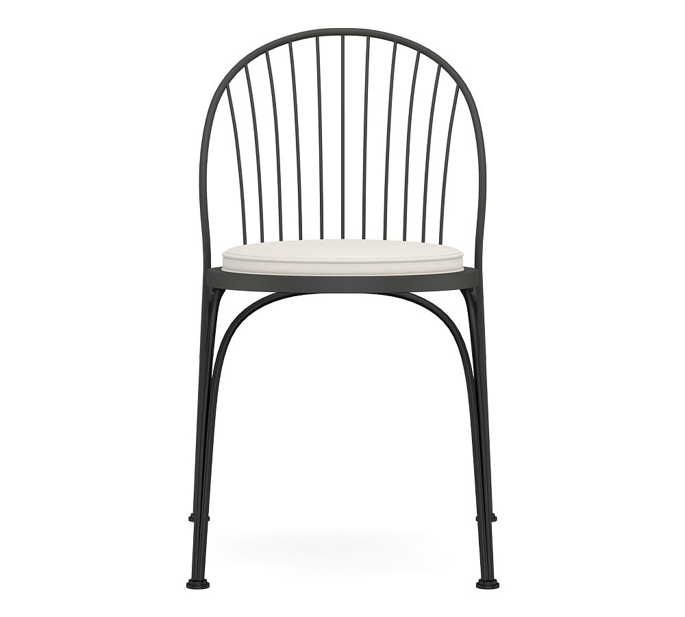 Metal Bistro Chair Cushion - Natural | Pottery Barn