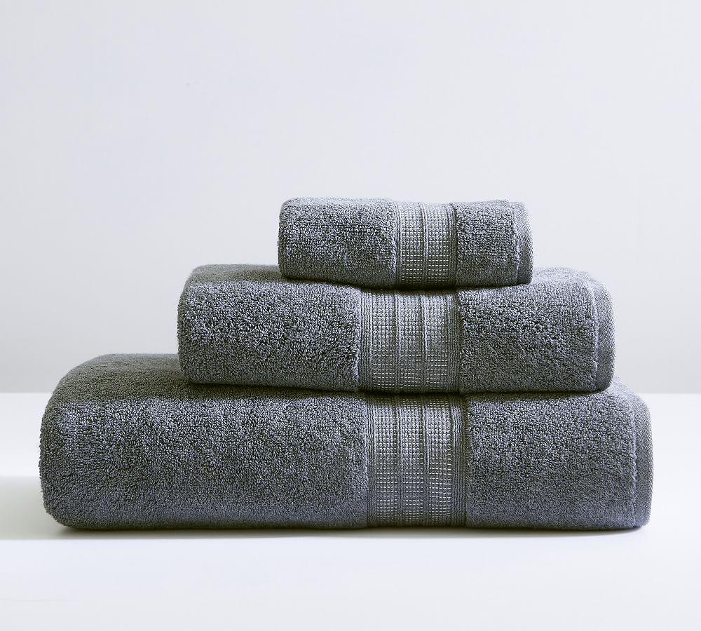 Hydrocotton Towel Bundle - Set of 3 - Heathered Charcoal