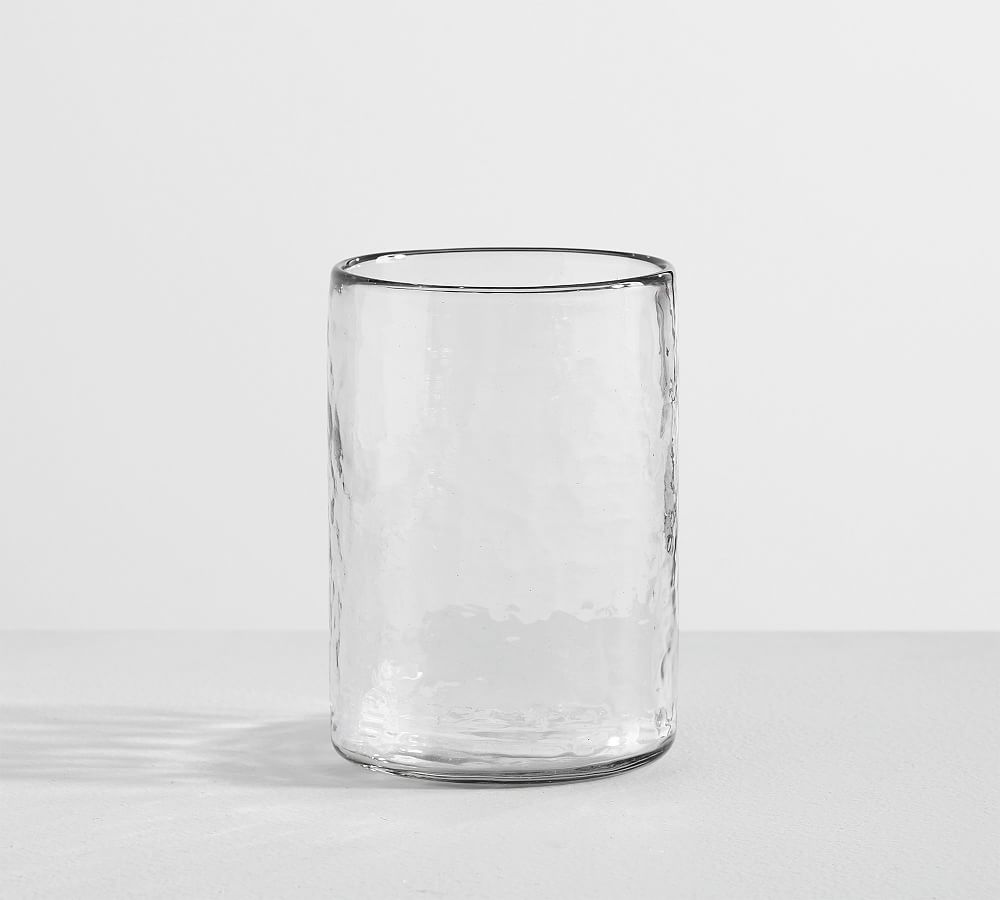 Set of 4, Hammered Handcrafted Drinking Glasses