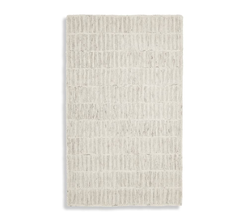 Open Box: Capitola Hand-Tufted Wool Rug, 3' x 5' - Warm Gray