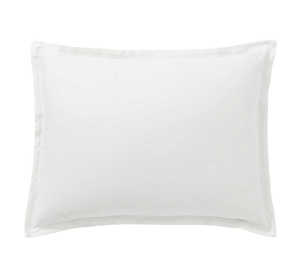 Spencer Washed Organic Percale Sham