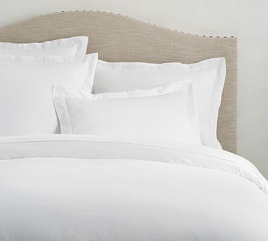 Pottery barn sateen duvet cover discount