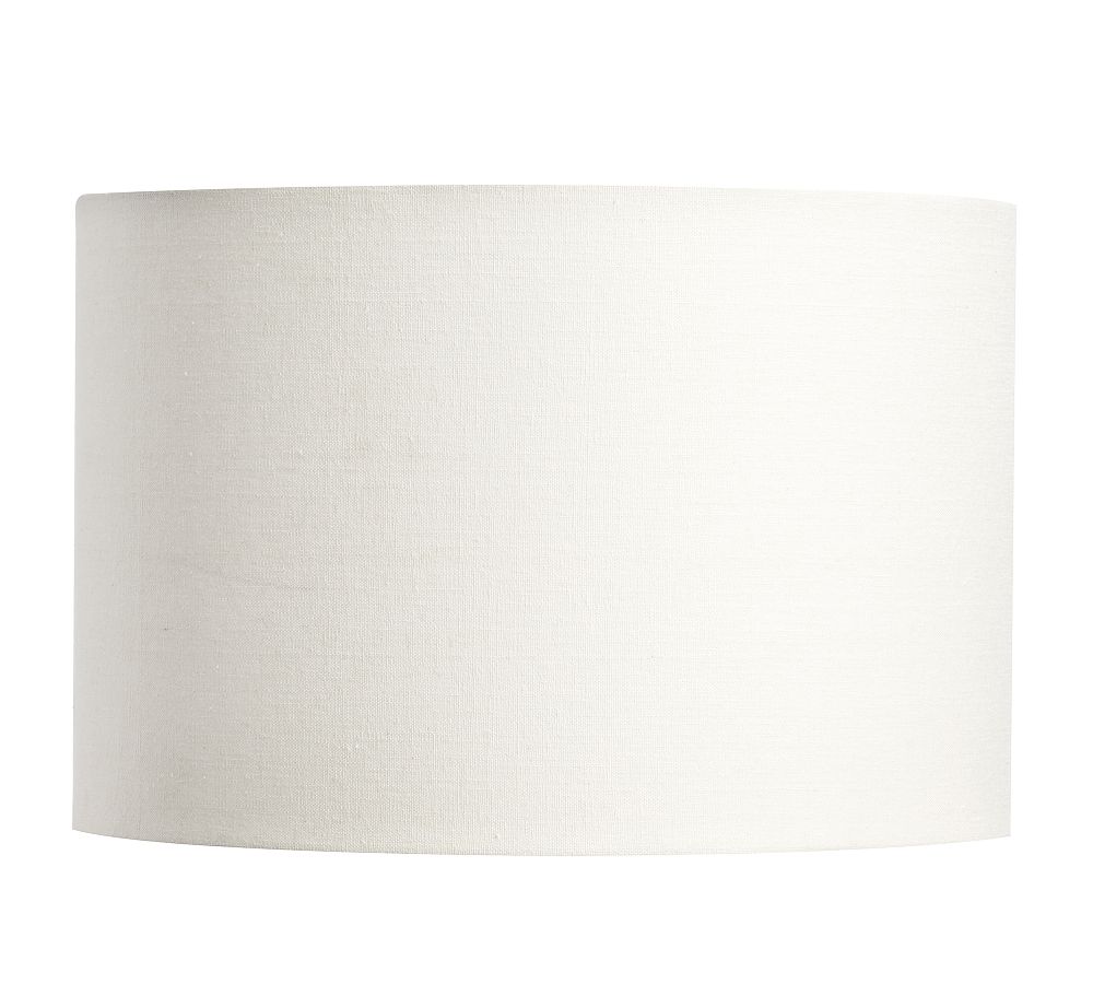 Gallery Linen Straight-Sided Drum Lamp Shade (13"-19'')
