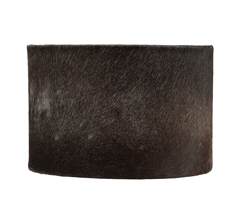 Rhea Cow Hide Lamp Shade (14'')