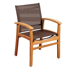 De Garmo Teak Outdoor Dining Armchair