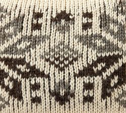 Grafton Fair Isle Sweater Pillow Cover