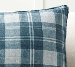 Turner Plaid Print Pillow Cover - Blue Multi