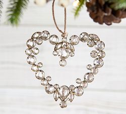 Jeweled Heart Ornament