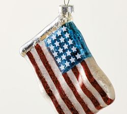 Mercury American Flag Ornament