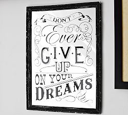 Dream Mirrored Wall Art