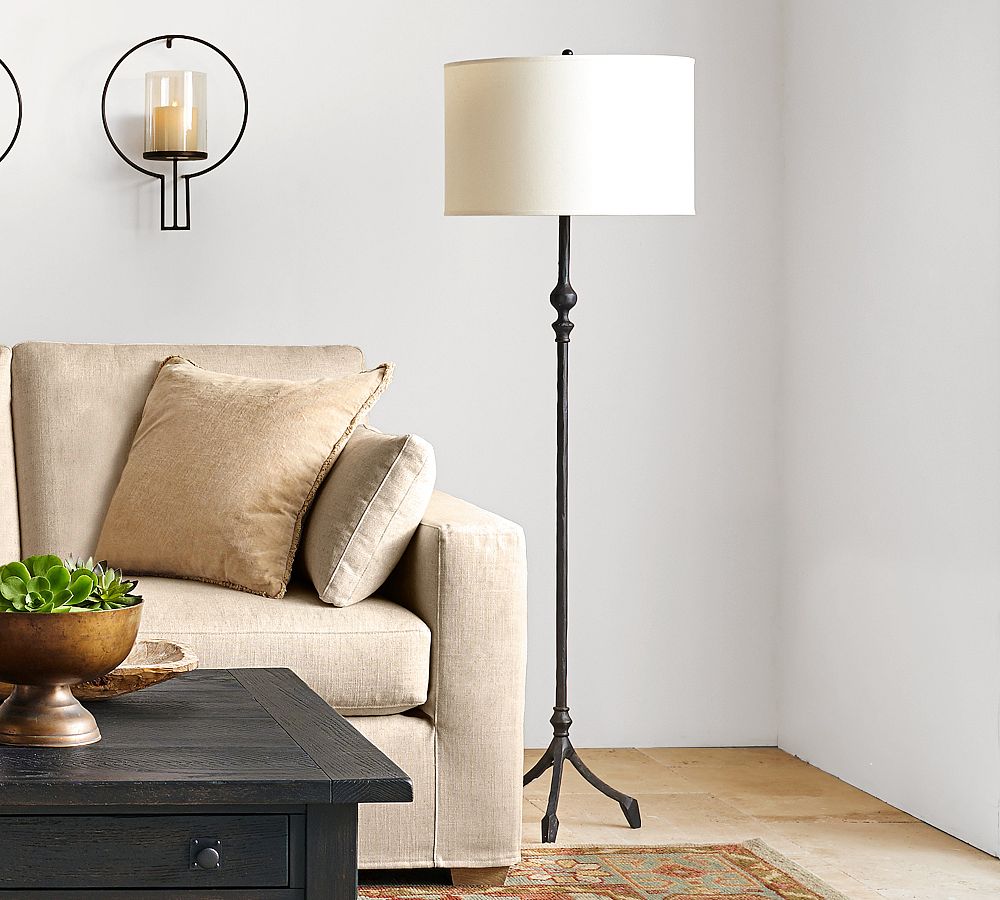 Jerome Iron Floor Lamp (61')