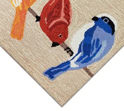 Birds On A Branch Hand-Tufted Performance Rug