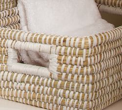 Dahlia Handwoven Rivergrass Utility Baskets - Set of 3