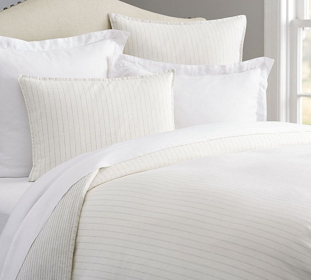 Harley Stripe Reversible Duvet Cover &amp; Shams