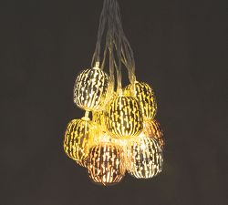 Marrakesh Metal Solar String Lights