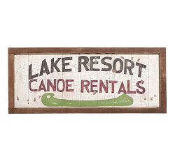 Canoe Rental Sign