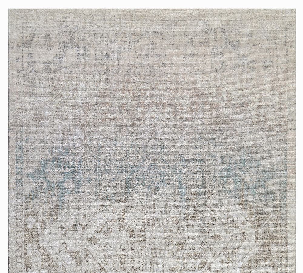 Garnet Handwoven Printed Rug