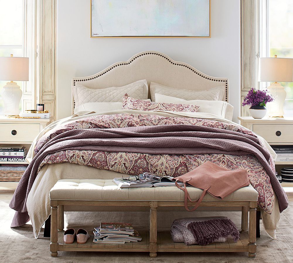 Open Box: Mackenna Paisley Percale Duvet Cover &amp; Shams - Purple