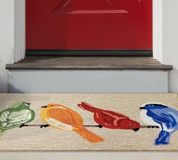 Birds On A Branch Hand-Tufted Performance Rug